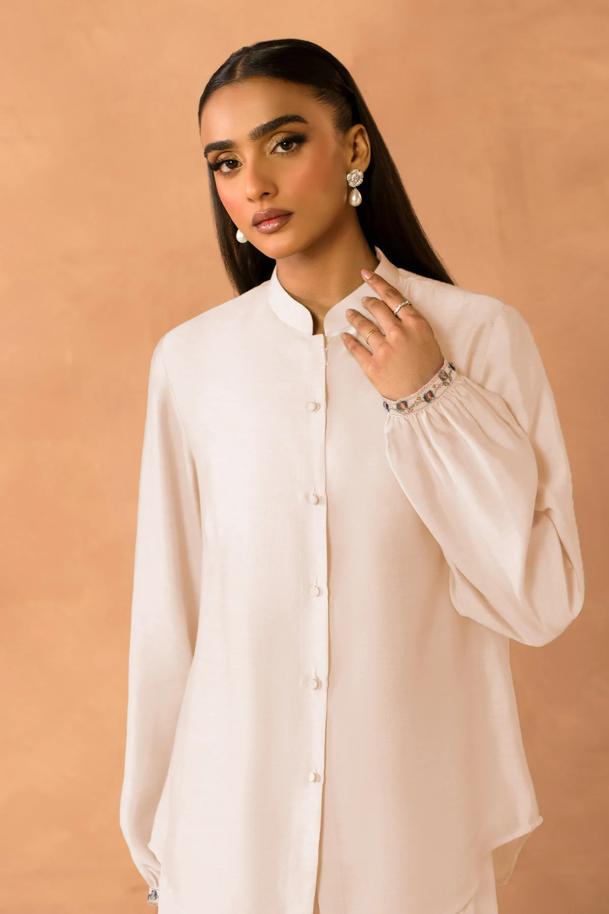 KHADI SILK | EMBROIDERED