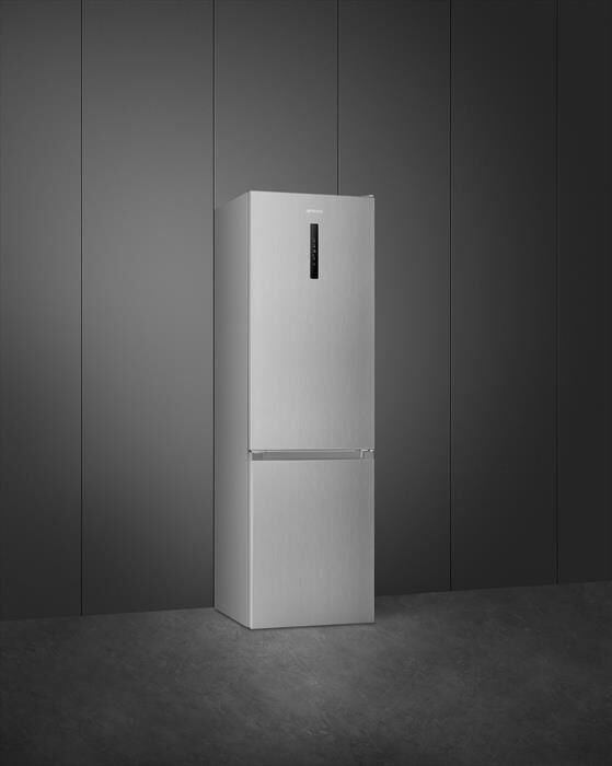 SMEG - Frigorifero combinato FC200XEU Classe E 331 lt-Inox