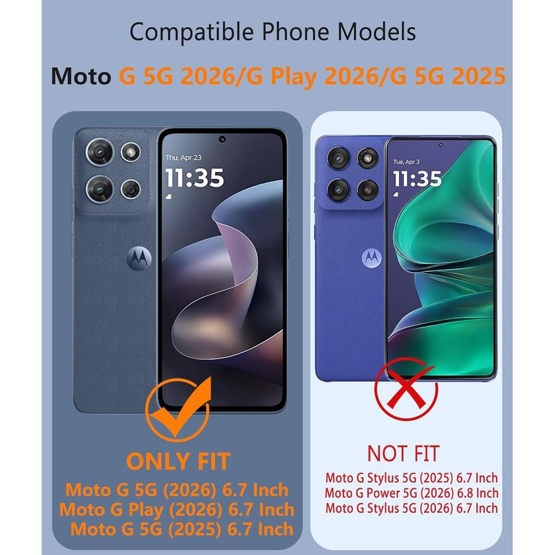 Moto G-2026/2025 Phone Case: Moto G Play 2026/Moto G Power 2025 Case