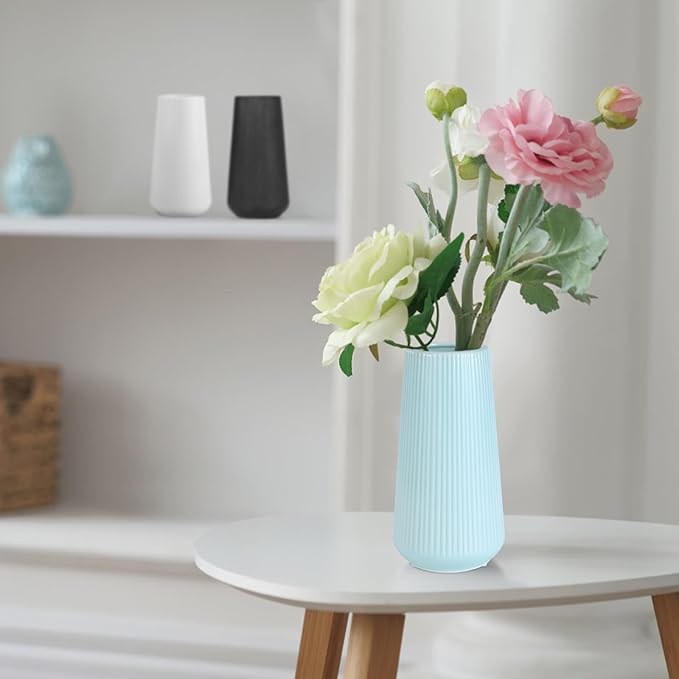 VASEA Cute Flower Vase for Pampas Grass
