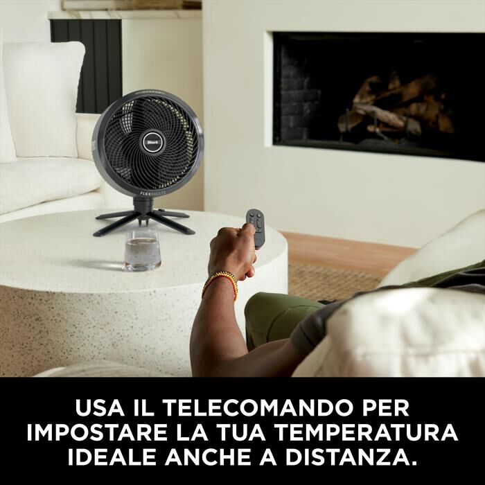 SHARK - Ventilatore portatile FLEXBREEZE PROMIST-Nero