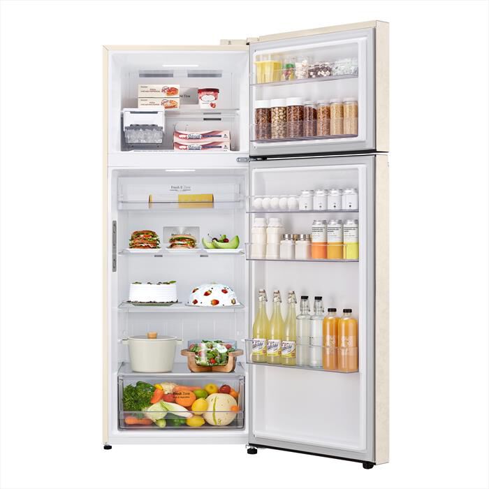 LG - Frigorifero 2 porte GTBV44SEBKD Classe E 461L-Beige