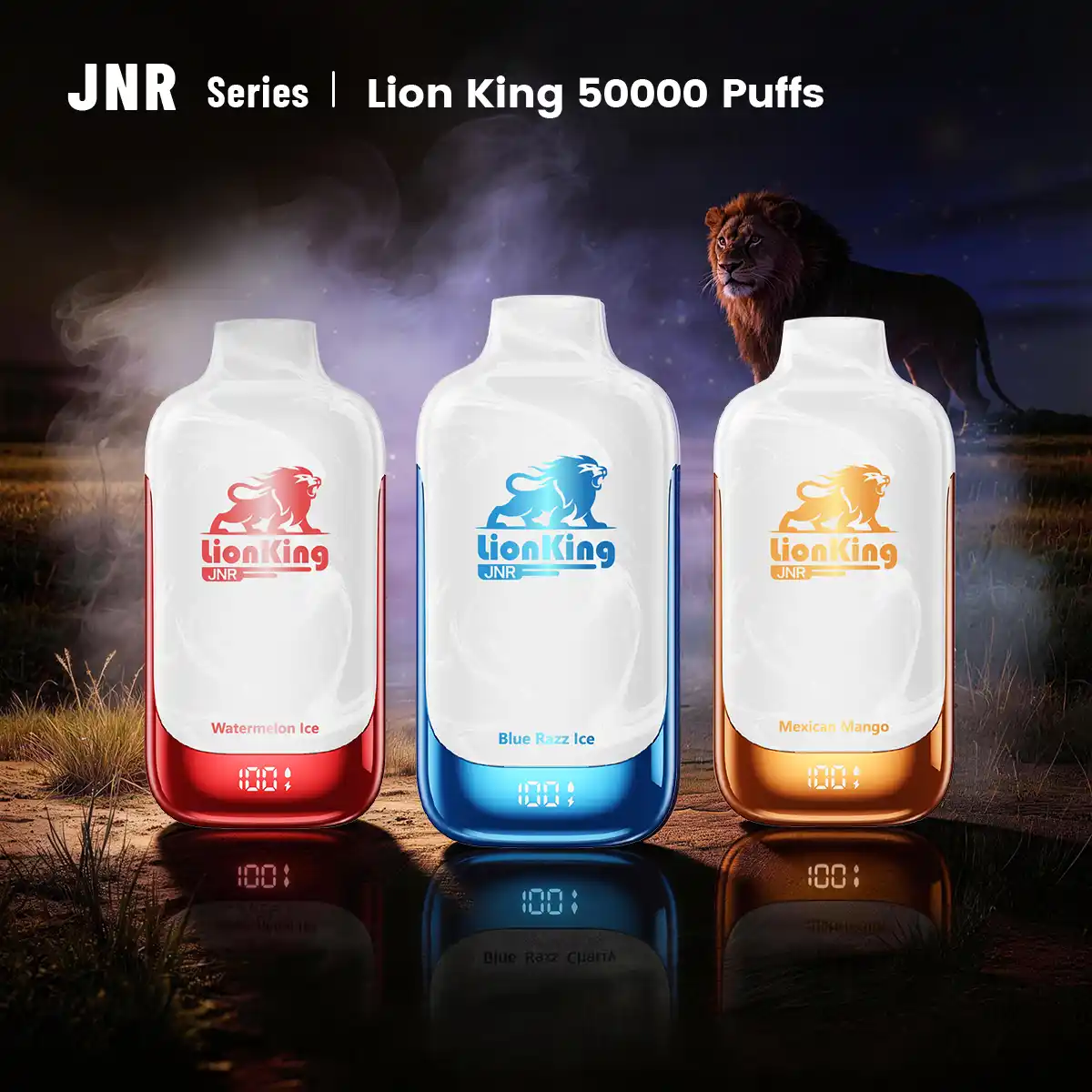 JNR Lion King 50000 Puff Disposable Vape - Geek Max Vape