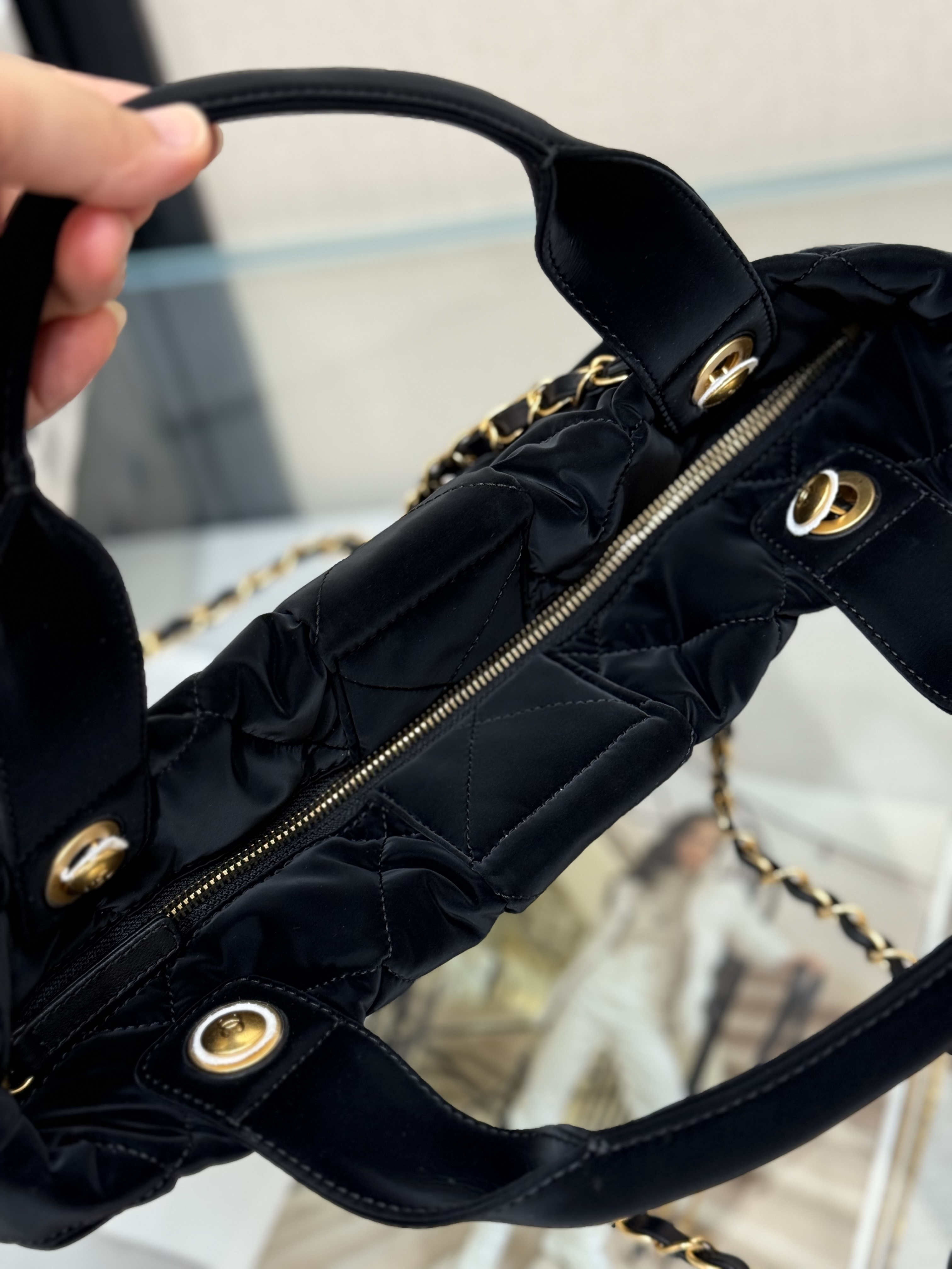 25K Bow Handle Bag - Mocuir