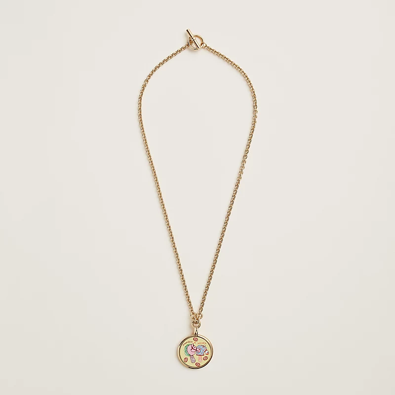 Medaille Funny Ice Cream necklace, small model