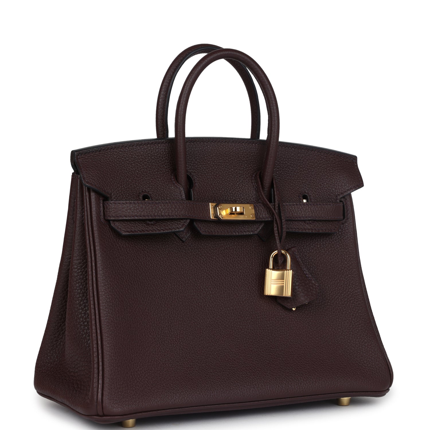 Birkin 25 Rouge Sellier Togo Gold Hardware