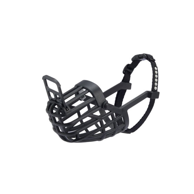 Pro Dog Safety Munnkurv Sort