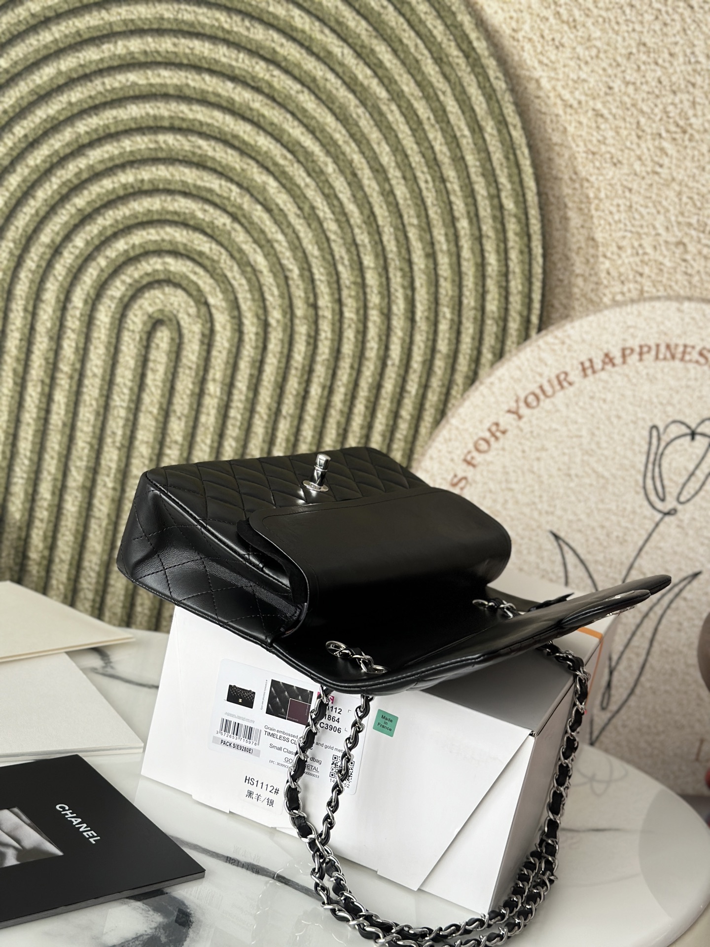 25C Timeless Classic Flap（Silver Buckle） - Mocuir