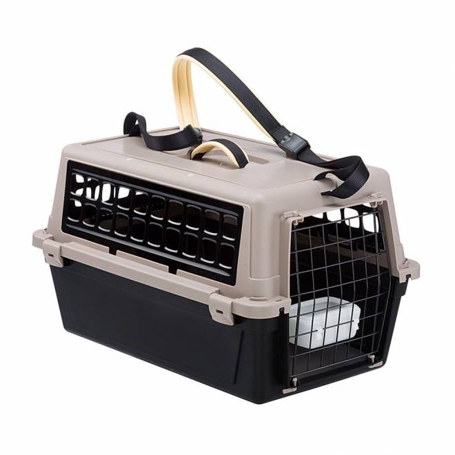 Ferplast Atlas Trendy +20 transportkasse brun/sort