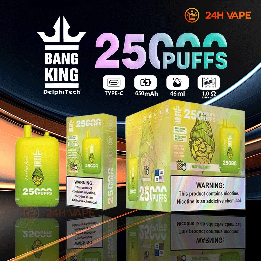Bang King 25000 Puffs Disposable Vape Pod(3 pieces)