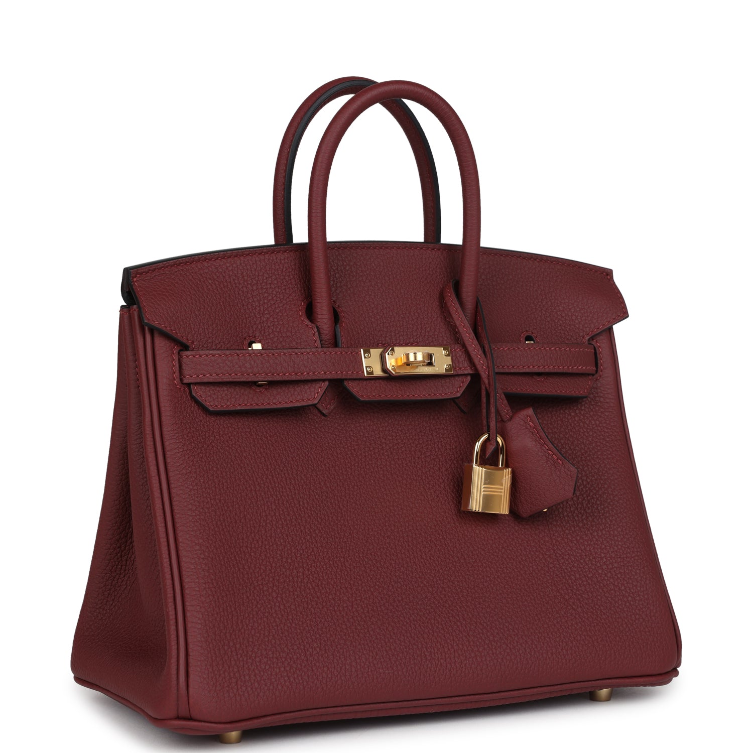 Birkin 25 Rouge H Togo Gold Hardware