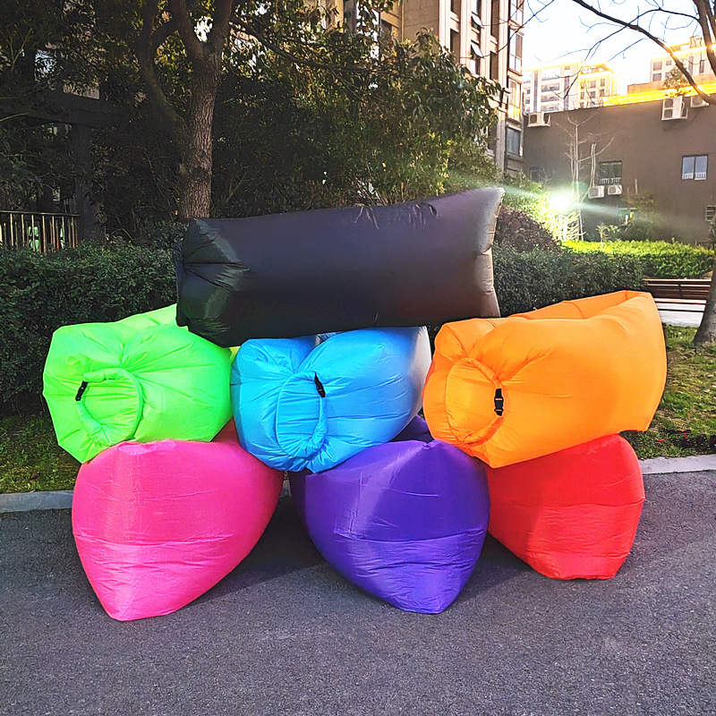 outdoor convenient lazy inflatable sofa mattress music festival outdoor camping inflatable cushion air sofa sleeping bag