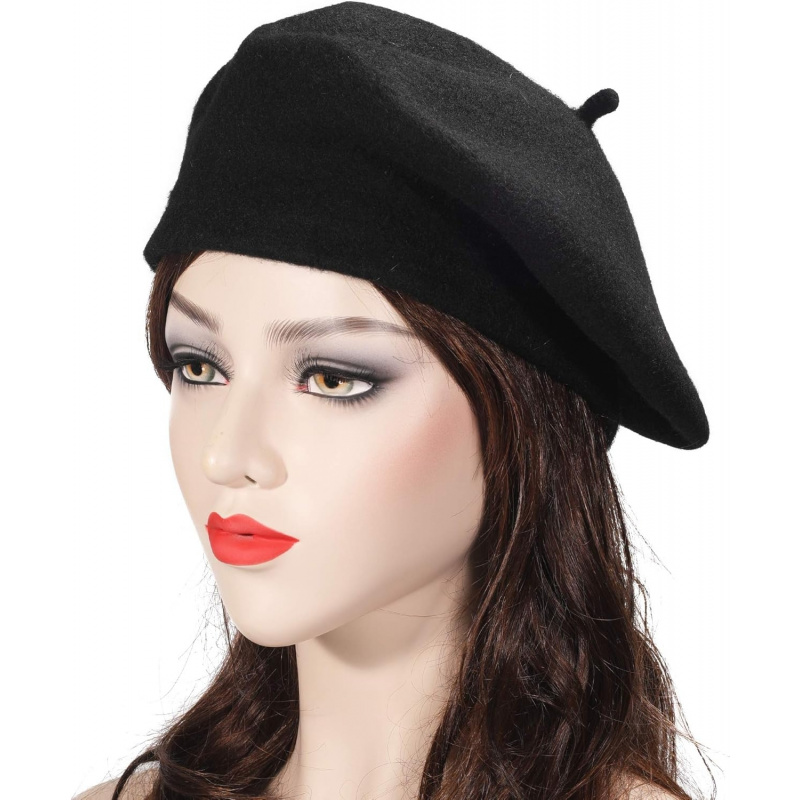 Wool French Beret Hat