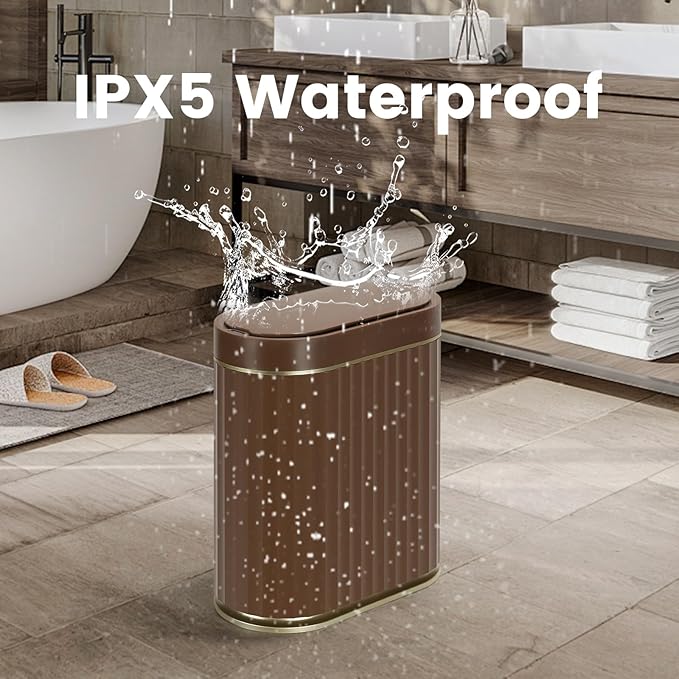 SMARTTOSS Bathroom Motion Sensor Trash can