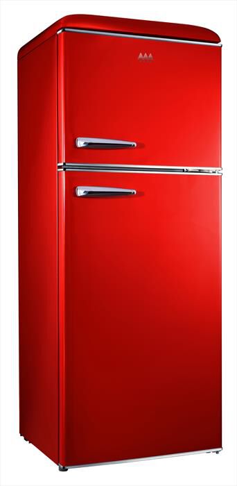 AAAMAZE - Frigorifero 2 porte AGDD280NER0 Classe E 280 lt-Rosso