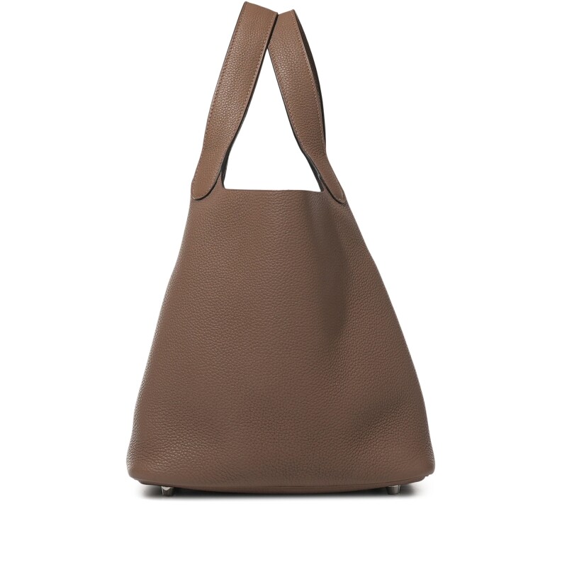 Beige de Weimar Clemence Picotin Lock 22 Palladium Hardware