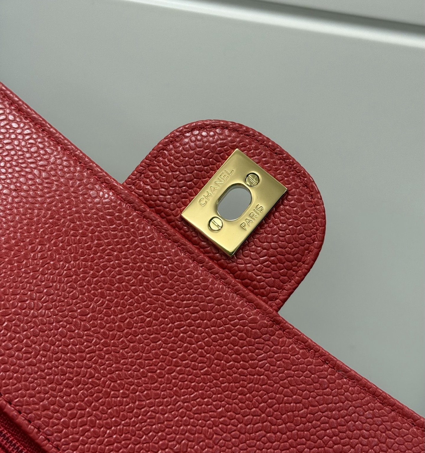 Classic Flap Bag（Red） - Mocuir