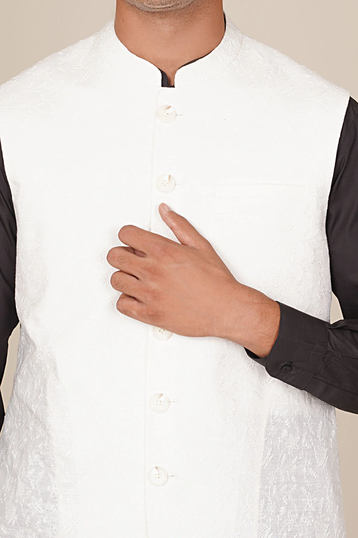 Embroidered Waistcoat - SMWC803225