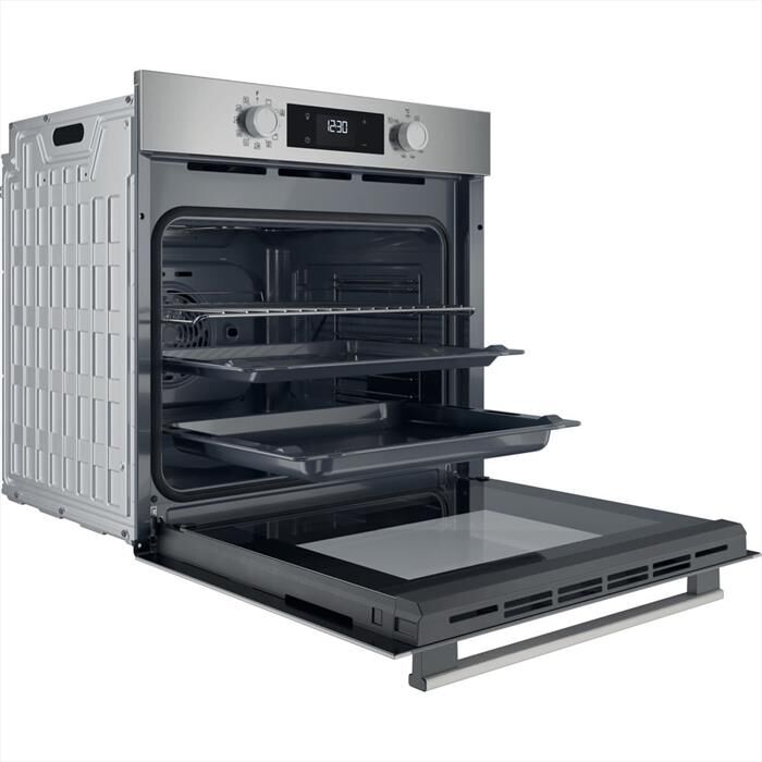 HOTPOINT ARISTON - Forno incasso elettrico HAO 458H X  Classe A+-Black,Stainless steel