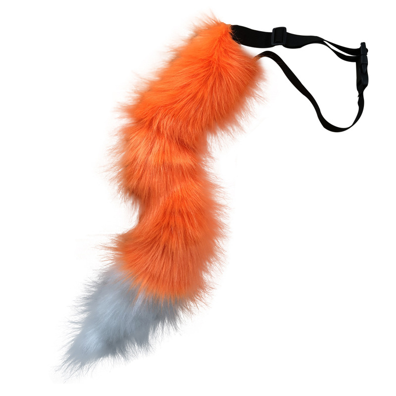 Handmade Fox Tail Accessories for Halloween