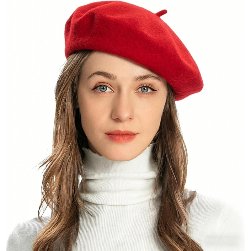 Wool French Beret Hat