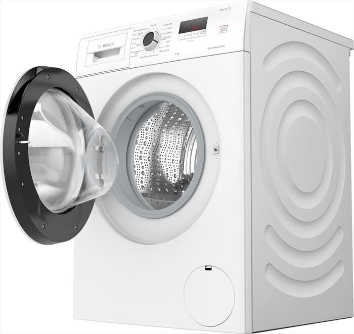 BOSCH - Lavatrice Serie 2 WGE03200IT 8Kg 1200g/m Classe A-Bianco