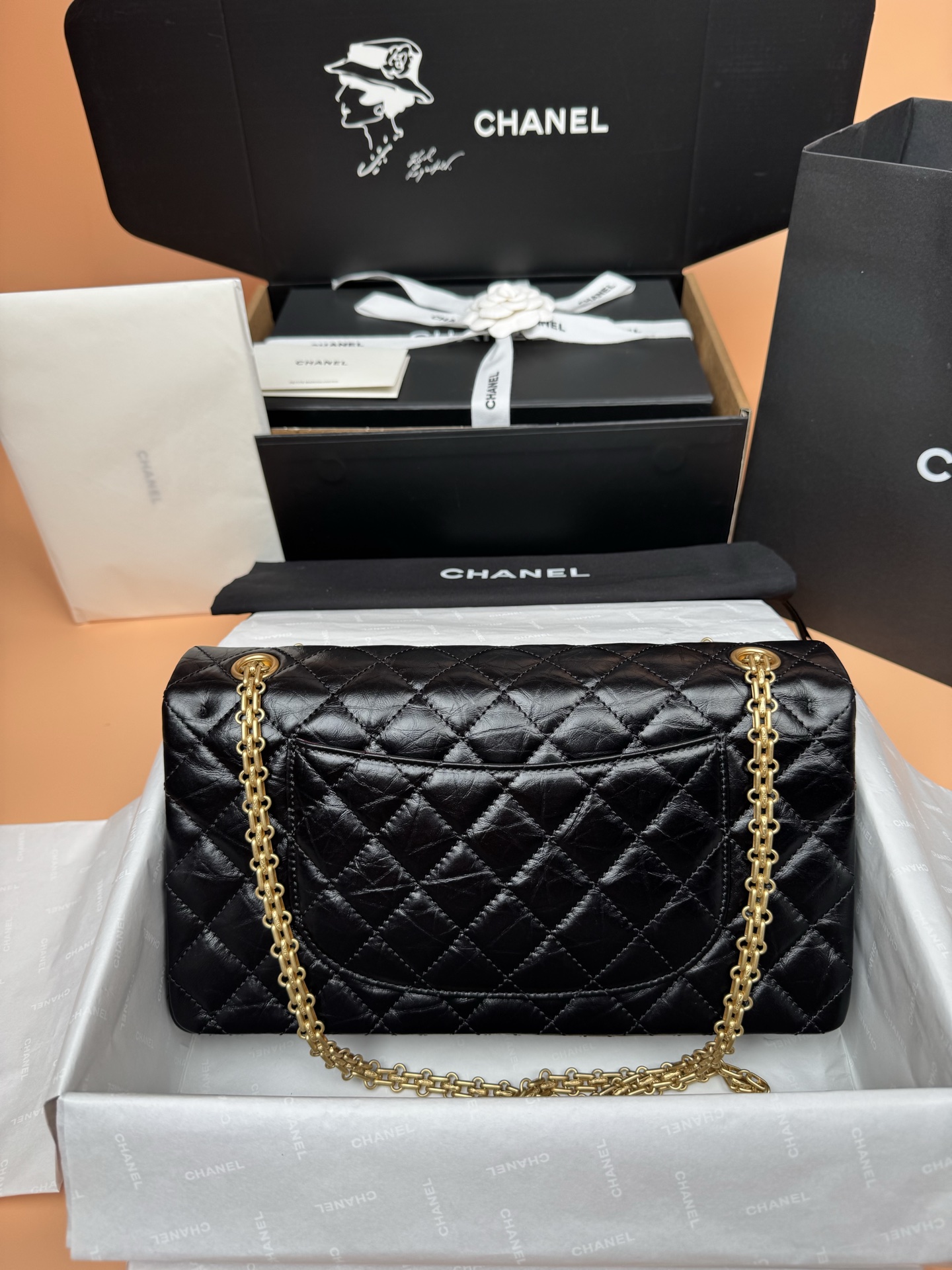 2.55 Reissue Handbag - Mocuir