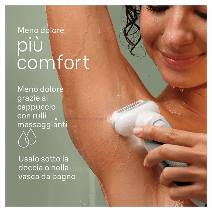 BRAUN - Epilatore SILK-ÉPIL 9 9-061-BIANCO/ARGENTO