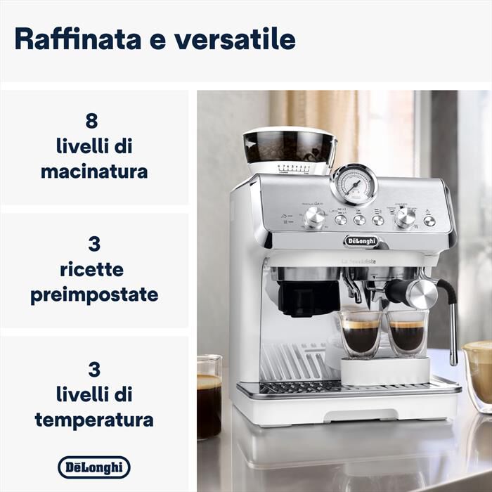 DE LONGHI - Macchina da caffè EC9155.W-Bianco