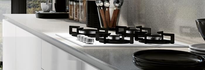 GLEM GAS - Piano cottura a gas GV755BK 5 fuochi 70cm-nero