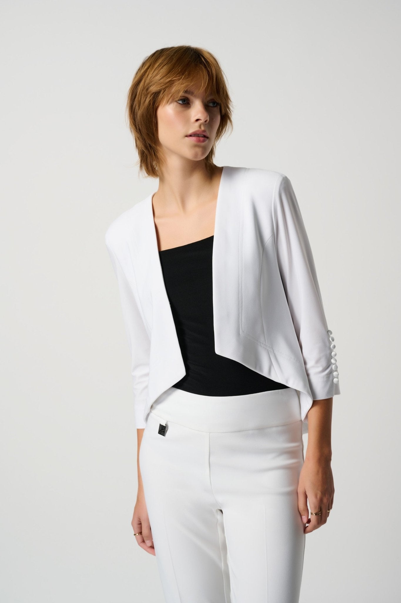 ‌Silk-Knit Sculpt Blazer