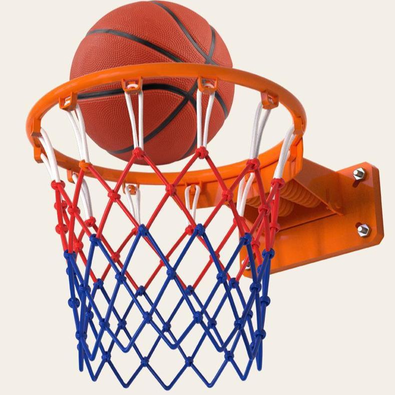 Punch-free hanging basket indoor and outdoor basketball circle basketball frame children's home hanging hollow solid home shooting