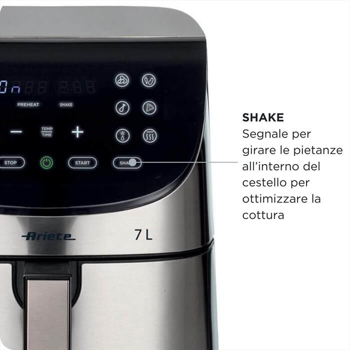 ARIETE - Friggitrice ad aria 4628-acciaio inossidabile