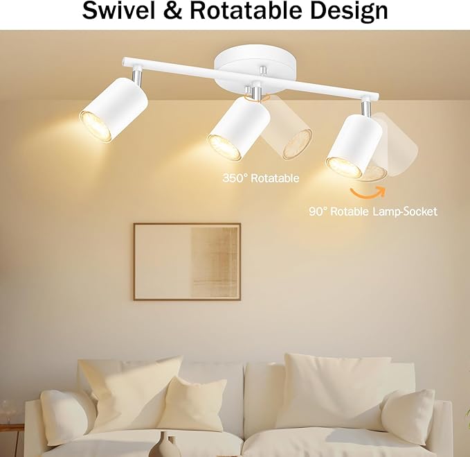 SPOTLUMINARA LED 3 Light Track Lighting Kit