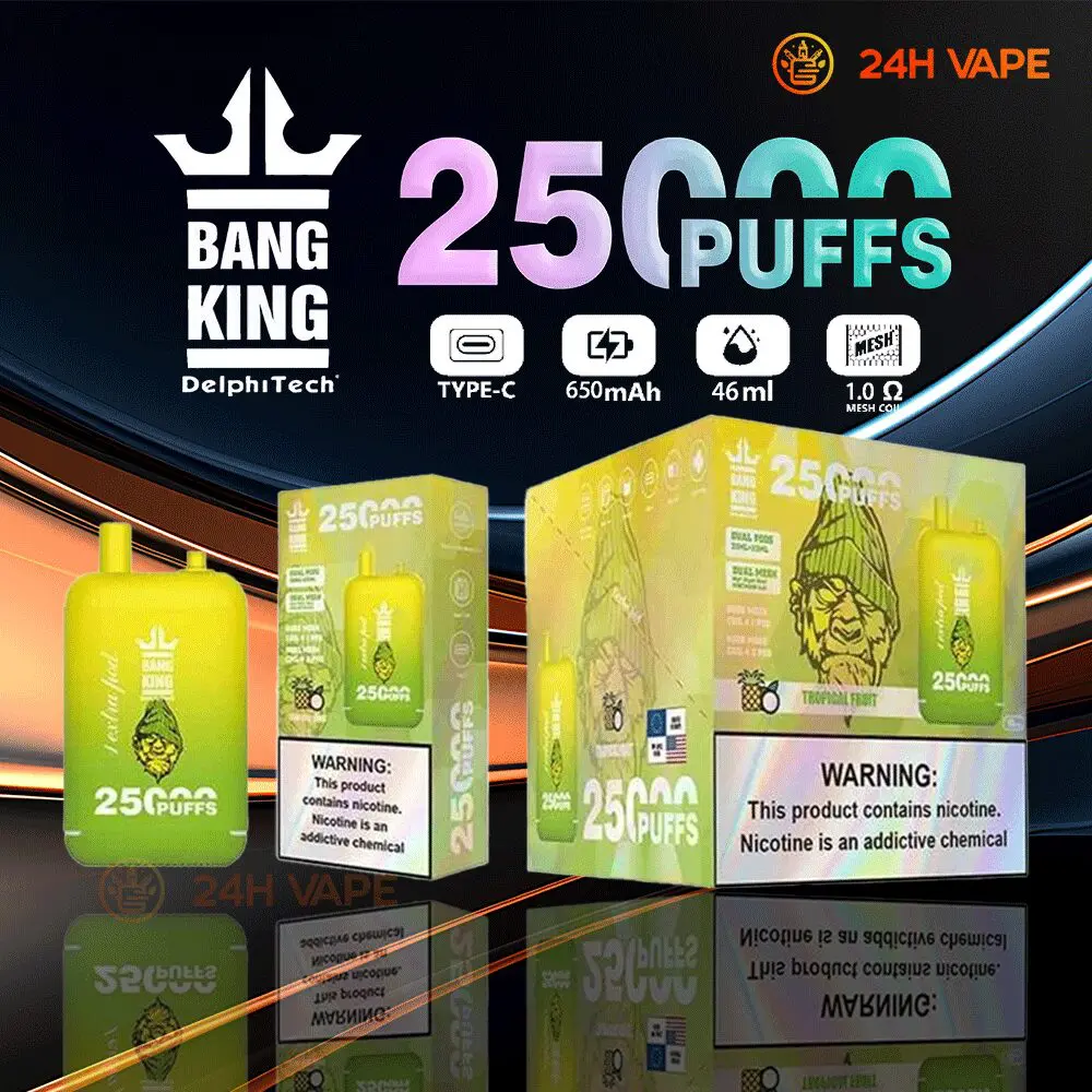 Bang King 25000 Puffs Disposable Vape Pod(3 pieces)