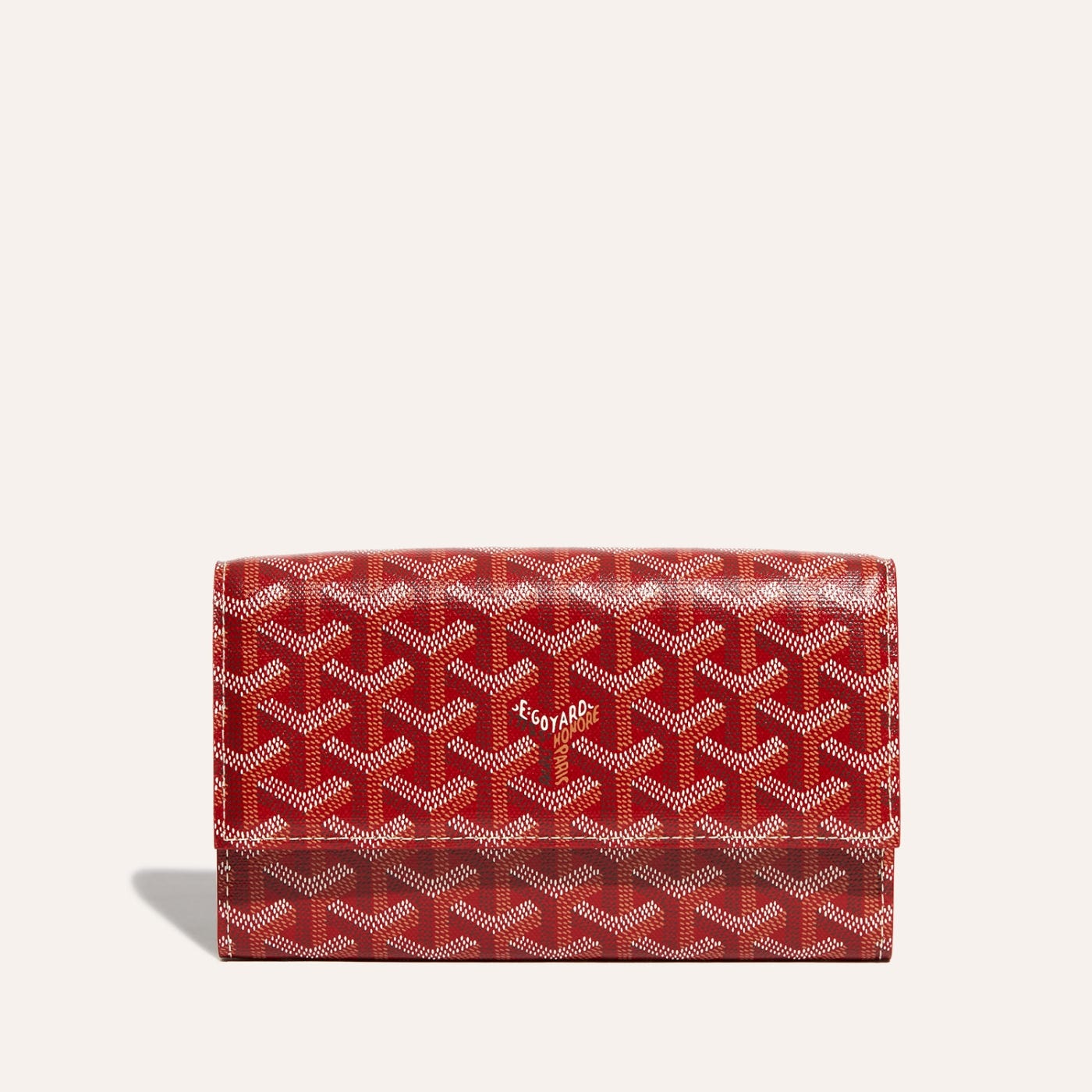 Varenne Continental Wallet Red