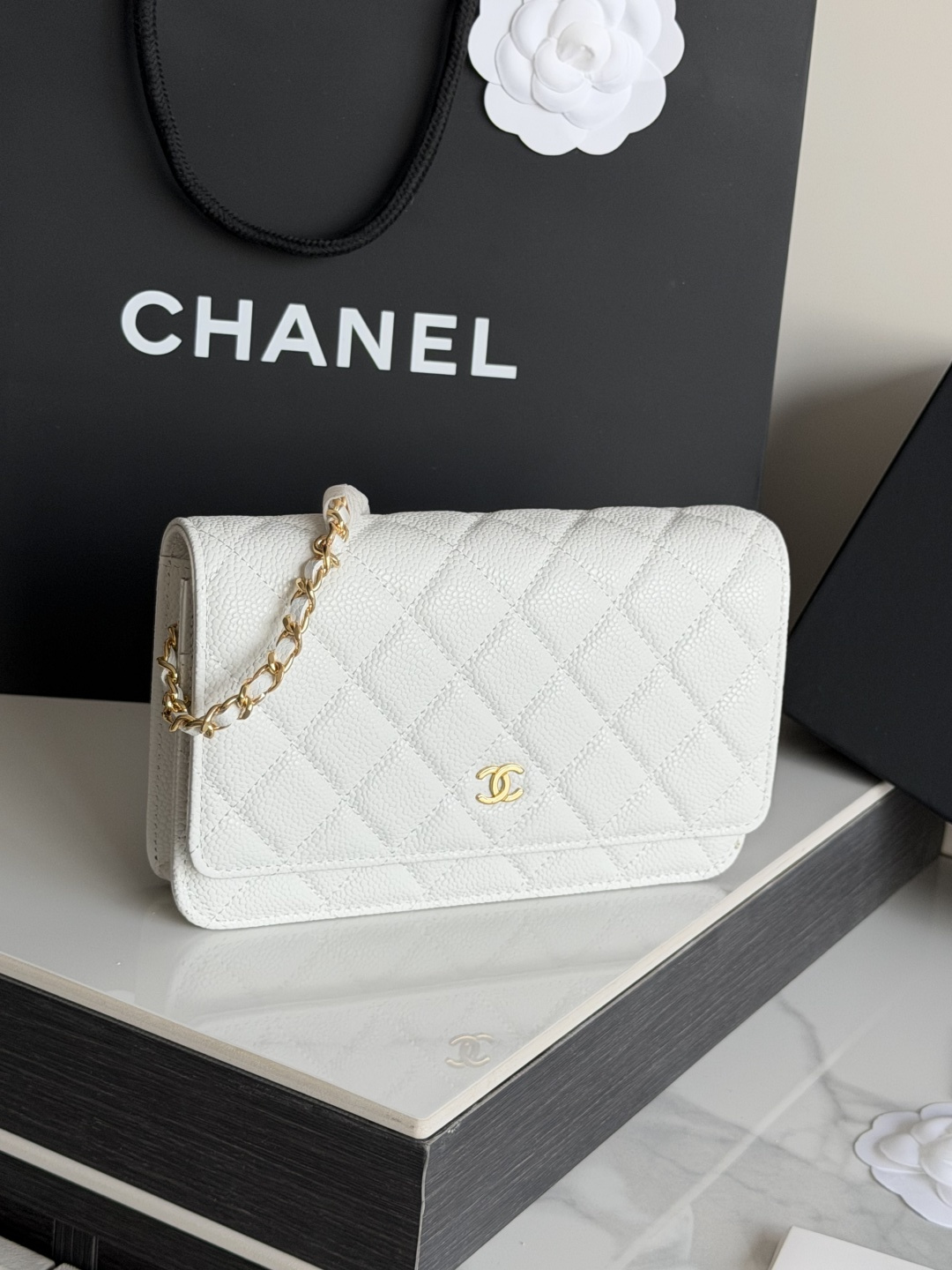 25C/26C Wallet On Chain（White） - Mocuir