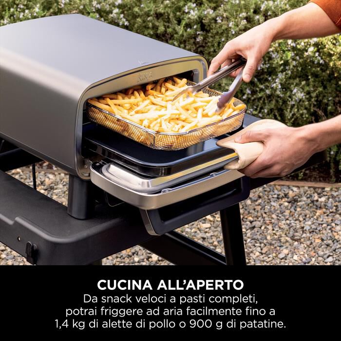 NINJA - FORNO ELETTRICO DA ESTERNO ARTISAN-Mattone / Alluminio