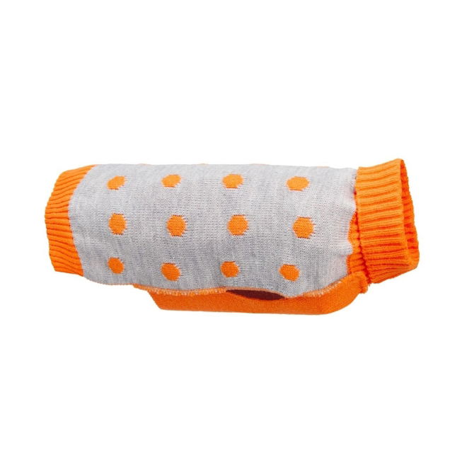Basic Reflective Dot hundegenser orange