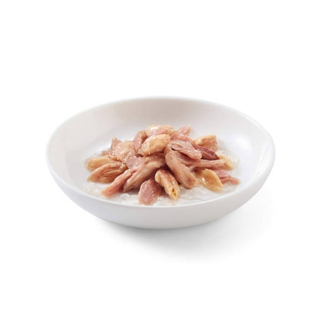 Schesir Cat Adult Blue Deluxe Tunfisk & Laks i saus 6x50g
