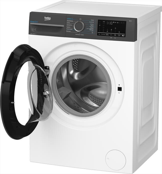 BEKO - Lavatrice BMEUWU4841A 8 Kg Classe A-Black,White