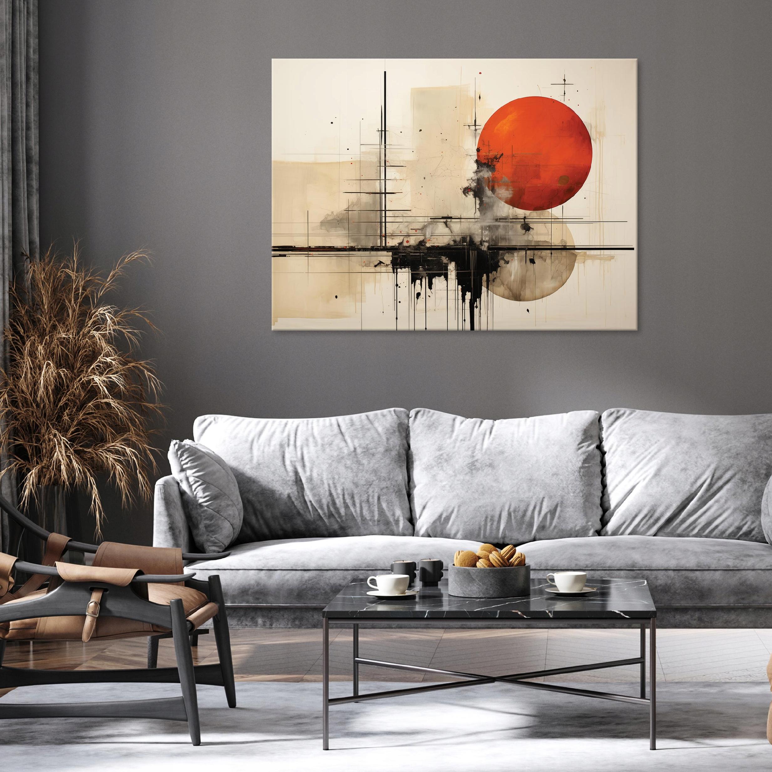 Canvas painting, abstract wall art for the bedroom or living room, modern, 40x30