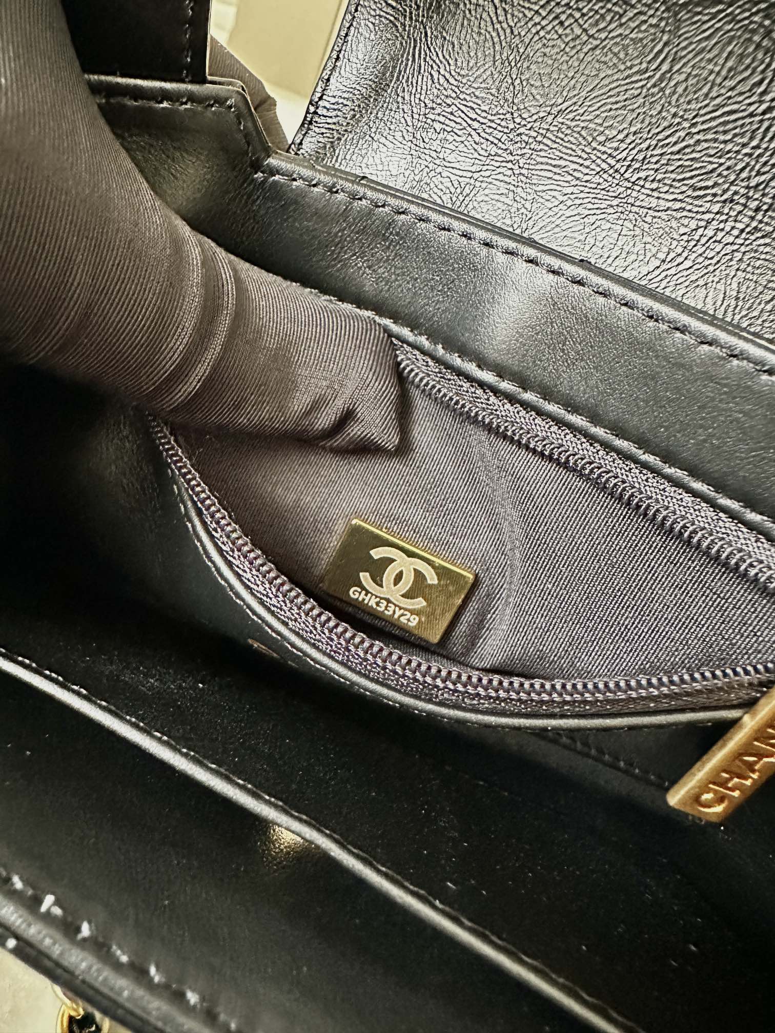 Black Shiny Calfskin Quilted Mini Kelly-Style Handbag with Gold Hardware - Mocuir