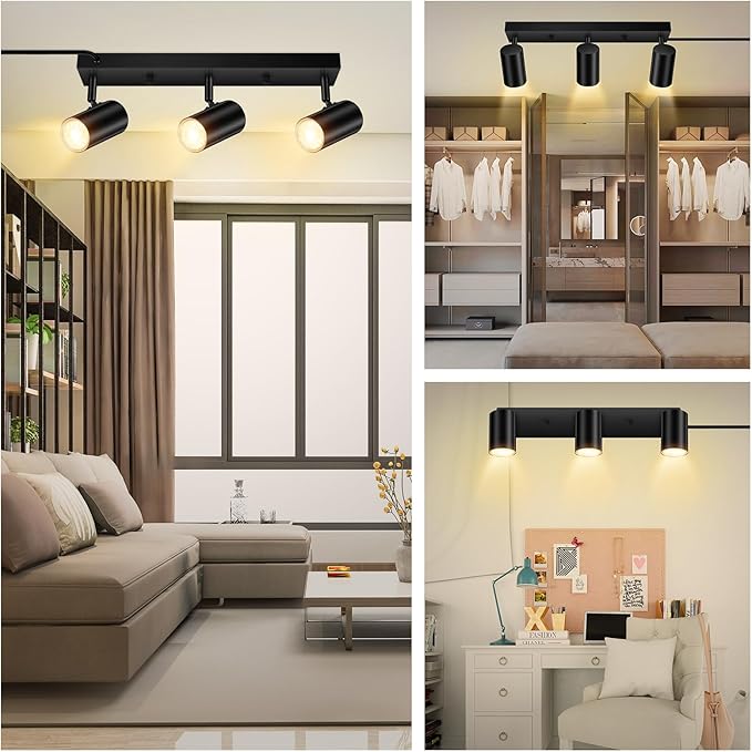 SPOTLUMINARA 3 Light Track Lighting Kit