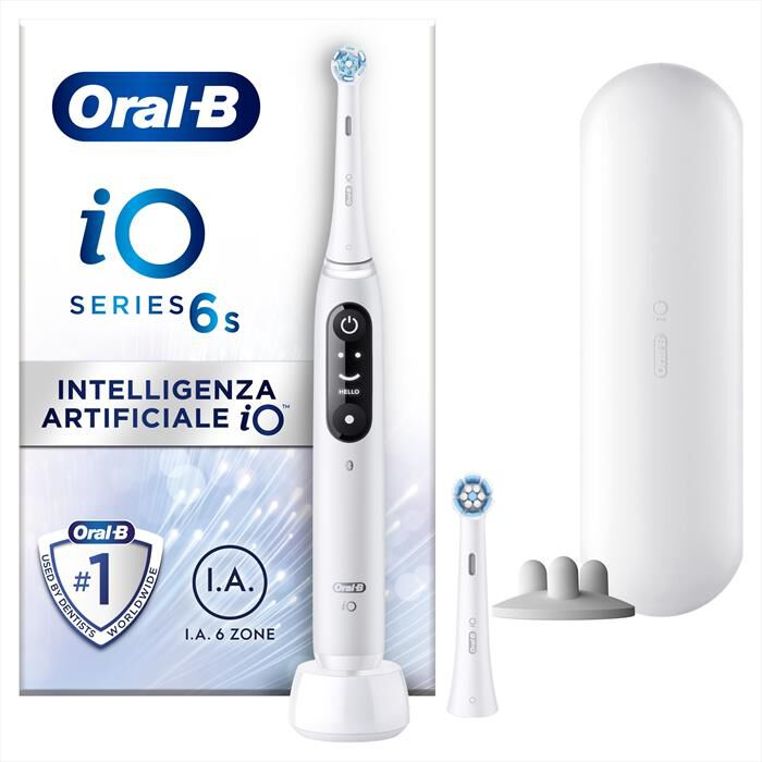 ORAL-B - Spazzolino elettrico IO6 SERIES-Bianco