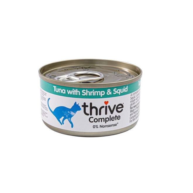Thrive Tunfisk, Reke & Blekksprut 75g