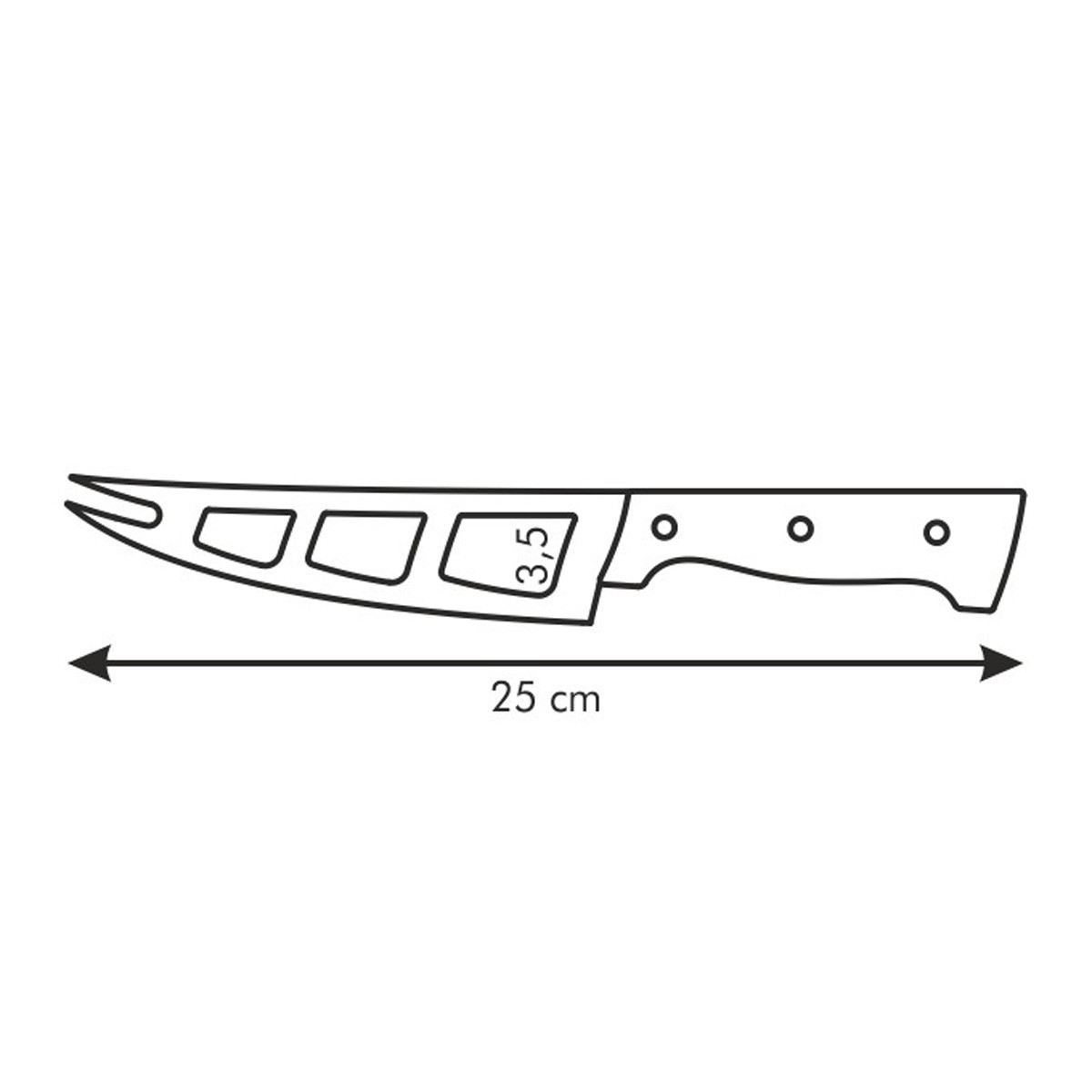 Nůž na sýr HOME PROFI 15 cm