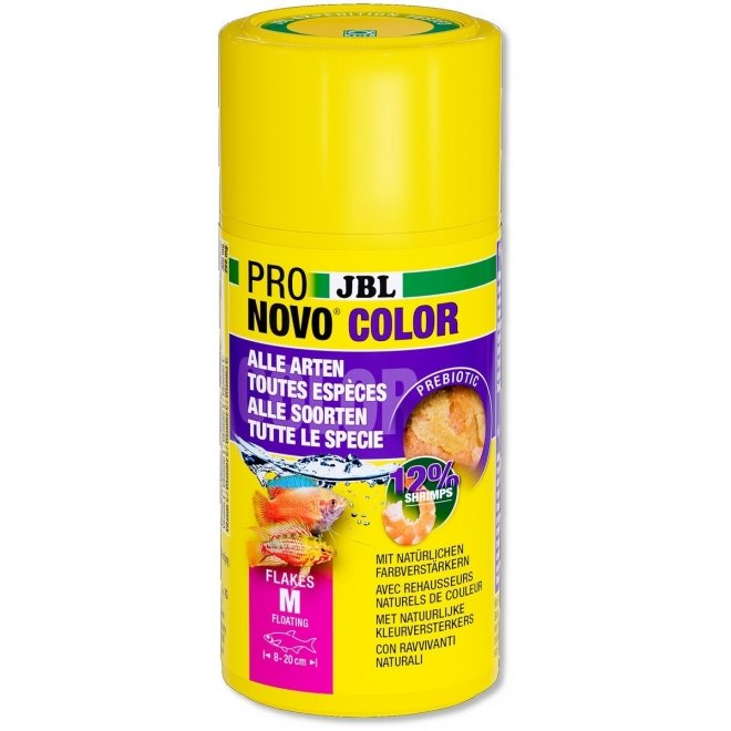 JBL Pronovo Color Flakes M Fiskefôr 250 ml
