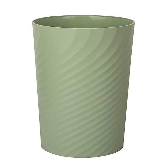 SMARTTOSS Plastic Small Trash Can Wastebasket