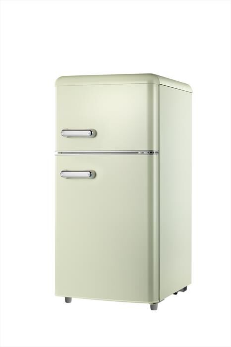 DCG ELTRONIC - Frigorifero 2 porte MF100CCDP Classe E 100 lt-CREMA